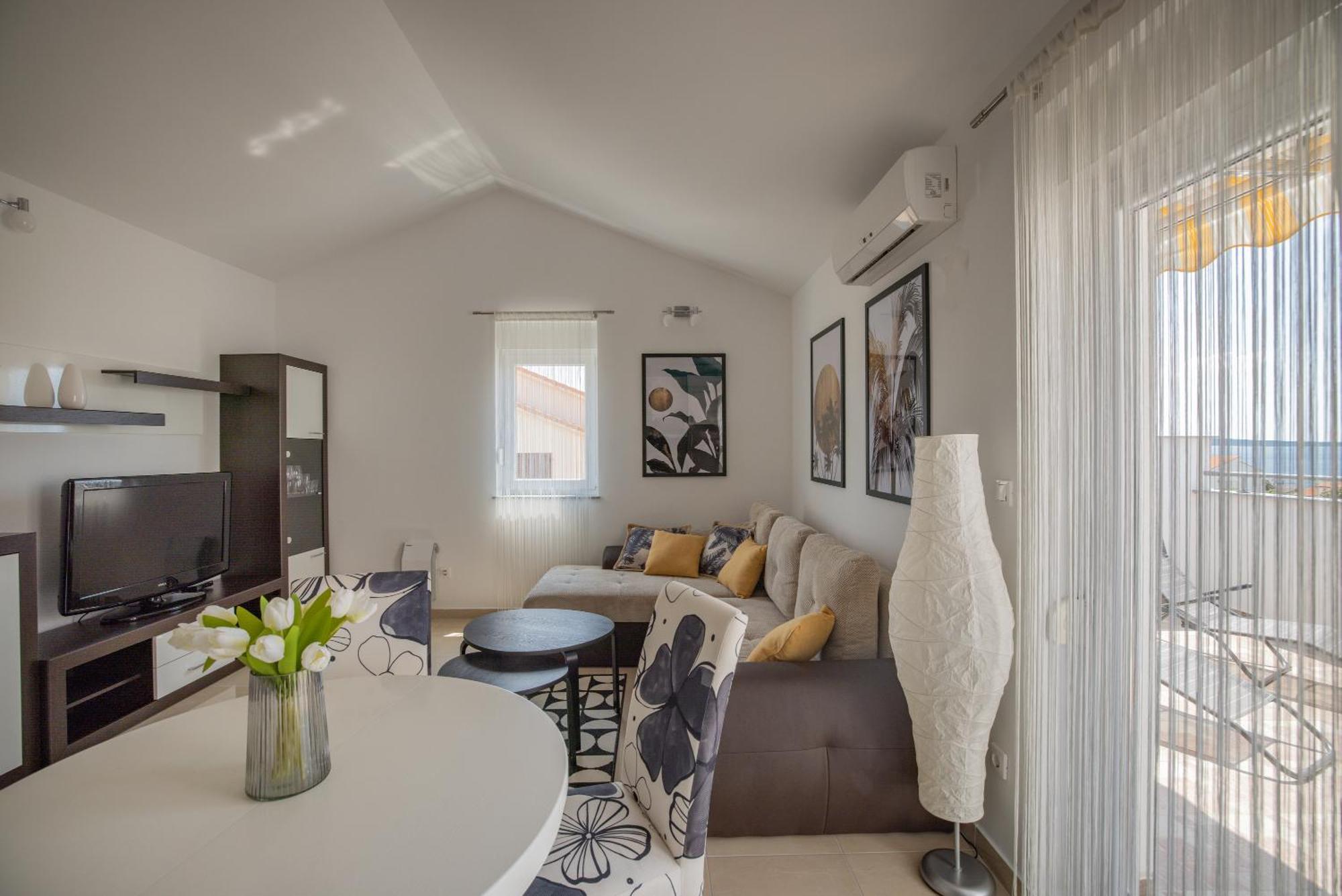 Appartamento Chill 4 Real Sea View Mandre Esterno foto
