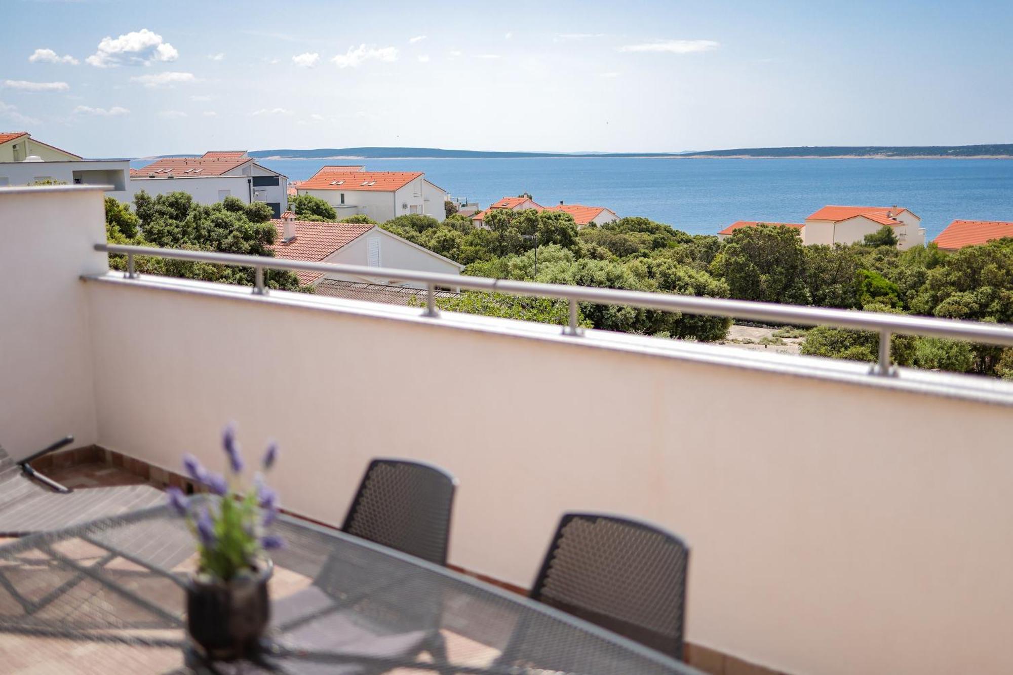 Appartamento Chill 4 Real Sea View Mandre Esterno foto